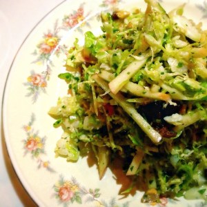 Brussels Sprout Salad @ The Hart and the Hunter