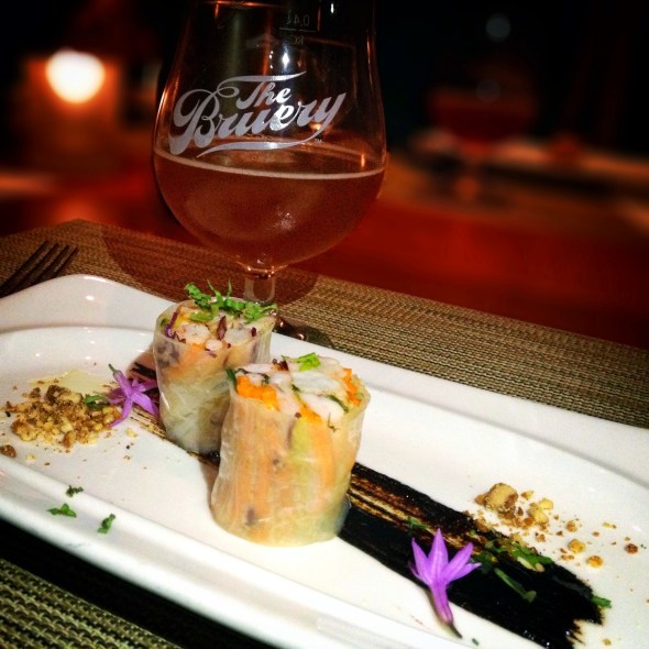 The Bruery/Craft LA Pairing Dinner - Course 2