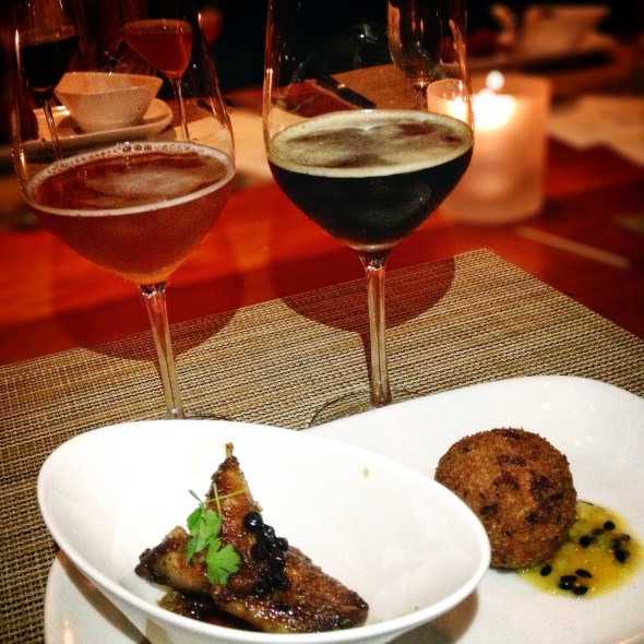 The Bruery/Craft LA Pairing Dinner - Courses 7 and 8